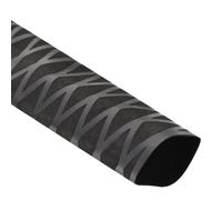 DMiotech Heat Shrink Sleeve Wrap Tubing x Tube Tubing for Fishing Rod Grips and Other Grips, Non Slip - Insulation - Waterproof 40'' Lengths, Dia 35mm Black