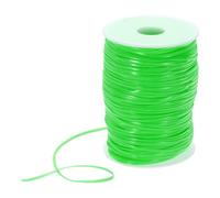 DMiotech Lanyard String Plastic Lacing Cord String 2.5mm Green Gimp Strings Weaving Kit for Bracelet Necklaces Jewelry Making Keychain Art Crafts, 92m/101 Yards