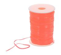DMiotech Lanyard String Plastic Lacing Cord String 2.5mm Orange Gimp Strings Weaving Kit for Bracelet Necklaces Jewelry Making Keychain Art Crafts, 92m/101 Yards
