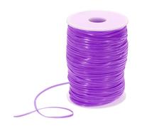 DMiotech Lanyard String Plastic Lacing Cord String 2.5mm Purple Gimp Strings Weaving Kit for Bracelet Necklaces Jewelry Making Keychain Art Crafts, 92m/101 Yards