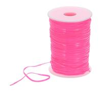 DMiotech Lanyard String Plastic Lacing Cord String 2.5mm Rose Gimp Strings Weaving Kit for Bracelet Necklaces Jewelry Making Keychain Art Crafts, 92m/101 Yards