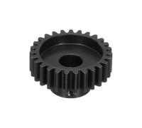 DMiotech M1 27T Steel 8mm Hardened Pinion Motor Gear for RC Car Brushed Replacement Brushless Motors, RC Applications for DIY RC Boat Drone