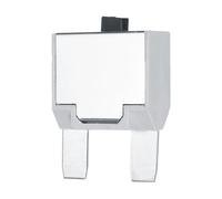 DMiotech Manual Max Reset Fuse, 28V DC 40A ATC/ATO Auto Circuit Breaker Reset Fuses Low Profile Blade Fuses for Car Truck SUV Marine Boat Motorcycle, Gray