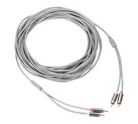DMiotech RCA Cable 49ft, 2 RCA Stereo Audio Subwoofer Cable Cord for Home Theater, HDTV, Speakers, Hi-Fi Systems, Amplifiers