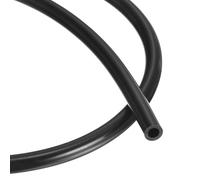 DMiotech Silicone Tubing Black Plastic Tube, 4.8mm(3/16") ID x 8mm OD 3ft(1m) Silicone Tube Flexible Hose