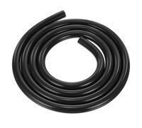 DMiotech Silicone Vacuum Tubing Hose Line, 10Ft 1/4"(6mm) Automotive Replacement Vacuum Hose, 2.5mm Wall Thickness High Temperature Vacuum Tube 130 PSI Max Pressure, Black