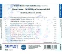 DMITRI KABALEVSKY: PIANO PIECES FOR CHILDREN NEW CD