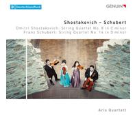 Aris Quartett - Dmitri Shostakovich: String Quartet No. 8 in C minor, Franz Schubert: String Quartet No. 14 in D minor