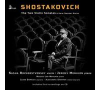 Dmitri Shostako Shostakovich: The Two Violin Sonatas & Rare Cha (CD) (US IMPORT)