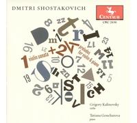 Dmitri Shostakovich: 1 Violin Sonata + 24 Preludes for Violin & Piano