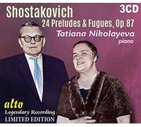 Dmitri Shostakovich - 24 Preludes and Fugue Op. 87 - CD - C600z