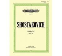Shostakovich: Cello Sonata in D Minor Op. 40 (Cello and Piano), Peters Edition EP4748