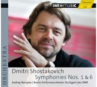 Dmitri Shostakovich Dmitri Shostakovich: Symphonies Nos. 1 & 6 (CD) (US IMPORT)
