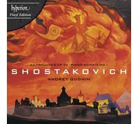 Dmitri Shostakovich : Shostakovich: 24 Preludes, Op. 34/Piano Sonata No. 1