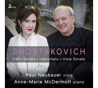 Paul Neubauer and Anne-Marie McDermott - Shostakovich: Cello Sonata, Impromptu, Viola Sonata