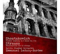 Baltic Chamber Orchestra - Shostakovich: Chamber Symphony In C Minor, Op. 110a/...