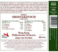 Hong Kong Philharmonic Orchestra & Jaap van Zweden – Shostakovich: Symphonies 5 & 9 – NAXOS