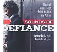 MAR81429 Yevgeny Kutik Sounds of Defiance: Music of Shostakovitch, Schnittke