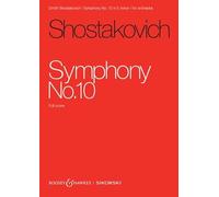 Dmitri Shostakovich: Symphony No. 10 op. 93 - Boosey & Hawkes and Sikorski Full Score (SIK2510)