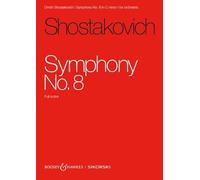 Dmitri Shostakovich: Symphony No. 8 op. 65 - Boosey & Hawkes and Sikorski Full Score (SIK2508): op. 65. Orchester. Studienpartitur.