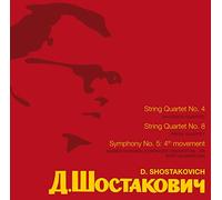 SHOSTAKOVICH/DANISH NATIONAL SYM/SANDERLING - String QRTS Nos. 4 & 8 / Sym No. 5: 4th Movement