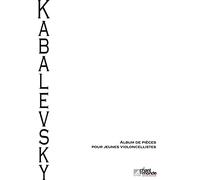 Dmitry Kabalevsky: Album De Pieces Pour Jeunes Violoncellists. Sheet Music for Cello, Piano