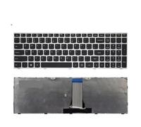DMJBNBPO SP/RU Laptop Keyboard，Compatible ForLENOVO，B51 B51-30 | B51-35 B51-80 B50-45 B50-70 Z50-70 Z50-75 T6G1 G50 B71-80 RU Russian Notebook(US Silver)