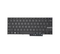 DMJBNBPO US/RU Russian Laptop Keyboard，Compatible ForAsus | VivoBook F1402 M1403 X1403Z ADOL14Z X1403V X1403VA X1404V X1404Z Backlit(US Black)