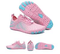 DMJHJY Grounding Shoes with Copper, Barefoot Shoes for Women Men, Hike Footwear Waterproof Trail Running (Pink, 40 EU)