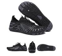 DMJHJY Grounding Shoes with Copper, Grounding Shoes, Barefoot Shoes for Women Men, Hike Footwear Waterproof Trail Running (Black,36)