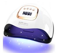 DMJWAN UV LED Nail Lamp with 81 Beads, 380W Nail Curing Lamps for Gel Polish with Automatic Sensor/4 Timer Setting,Led Nail Dryer, Professional Nail Art Drying Tools for Fingernail and Toenail