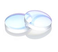 DMK Laser Protective Windows, 20mm Diameter, Quartz Lens for Fiber Laser Raytools, 5-Pack, Transparent (5, 20x3mm)