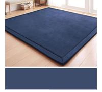 Dmkjdzsw Coral Velvet MatArea Rugs,Yoga Mat Exercise Pads,children'sLarge Foldable Play Mat, Extra Soft Activity Floor Mat Playroom Bedroom-A-150 * 200cm