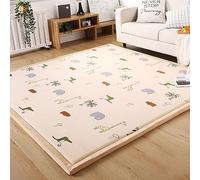 Dmkjdzsw Play Crawling mat for Nursery Baby, Extra Soft Activity Floor Mat for kids Playroom Bedroom-animal 1-100 * 200cm