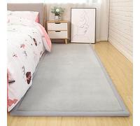 Dmkjdzsw Play Crawling mat for Nursery Baby, Extra Soft Activity Floor Mat for kids Playroom Bedroom-grey-60 * 120cm