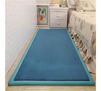 Dmkjdzsw Play Crawling mat for Nursery Baby, Extra Soft Activity Floor Mat for kids Playroom Bedroom-Lake Blue-80 * 150cm