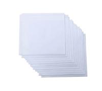 DMLAYHP 12pcs 40x40cm White Cotton Napkins Square Napkin Dinner Serving Cloth Wedding Party Table Decoration