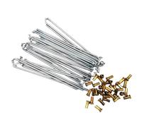 DMLAYHP 36/lot 8G Bicycle Spoke Diameter 3.2/3.5/4.0mm*125-235mm Off-road(4.0X140mm)