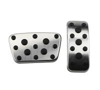 DMLHL Replacement Kit Aluminum Alloy Car Pedals For Toyota C-HR C HR CHR 2016-2022 Accelerator Gas Pedal Brake Pedals Covers AT Accessories(Style 1)