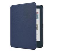 DMLuna Case for Kobo Clara BW (Model N365) / Kobo Clara Colour (Model N367) 6" 2024 Release, Ultra Slim Lightweight Premium PU Leather Cover with Auto Sleep/Wake Function - Navy Blue