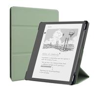 DMLuna Tri-Fold Stand Case for 10.2" Kindle Scribe 1st Generation - 2024/2022 Release, Premium PU Leather Cover with Auto Sleep Wake Function, Built-in Pen Holder, Magnetic Closure, Agave Green