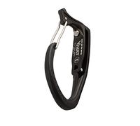 DMM Aluminum D-Shape Wiregate Carabiner - Matt Grey, 2.2oz, Climbing | Why We Like The DMM Vault Wiregate Carabiner