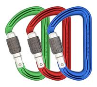 DMM A302-P3 Shadow Screwgate Colour 3 Pack Size: one size