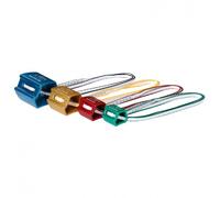DMM Torque Nut - Alloy Multifacet Climbing Nuts on Slings - Trad Gear
