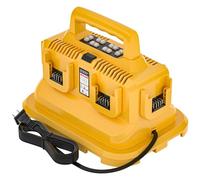 DMMNS 6-Ports Rapid Battery Charger Station,Replacement for Dewalt 20V/60V Battery Charger,Compatible with Dewalt 20V/60V Battery DCB200 DCB206 DCB606 DCB609 DCB612 DCB615