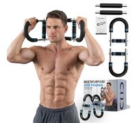 DMoose Fitness Multi Purpose Adjustable Power Twister - Home Chest & Arm Trainer, 5 Resistance Levels, Non-Slip Ergonomic Grip, Portable Strength Trainer for Men & Women