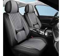 Dmotoauto Car Seat Covers Universal Fit for Mercedes Benz Class V/Night Edition/V250d/Limited Edition/Rise Edition/Marco Polo 5 Seats Full Set Luxury Napa Leather Protection Cover