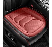 Dmotoauto Car Seat Covers Universal Fit for Mitsubishi Pajero Sport Pajero Xpander Eclipse Cross Mitsubishi ASX L200 Outlander EX PHEV Breathable Premium Leather Front Seat Cushion Mat 2PCS