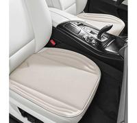 Dmotoauto Car Seat Covers Universal Fit for VW Golf ID3 ID4 ID5 ID7 Polo Arteon Passat Breathable Cotton Linen Front Seat Cushion Mat 2PCS