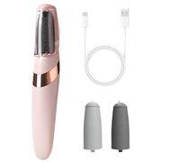 DMQ Electric Hard Skin Remover, Electric Foot File Callus Removers for Feet, USB Rechargeable Waterproof Pedicure Sets with LED Light for Removes Dry Cracked Heels, Calluses and Dead Skin